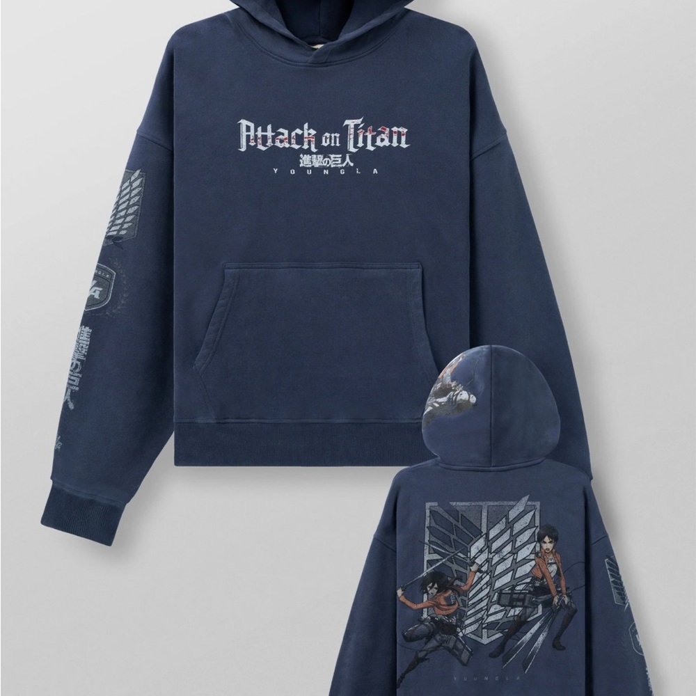YoungLA AOT Graphic Pullover Hoodie - Picture 4 of 4